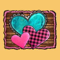 Valentine's Day Hearts Turquoise Heart Vintage Hoodie | Teevron