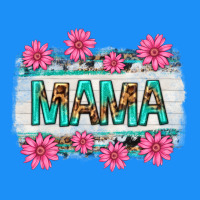 Mama Leopard With Turquoise Background Classic Tee | Teevron