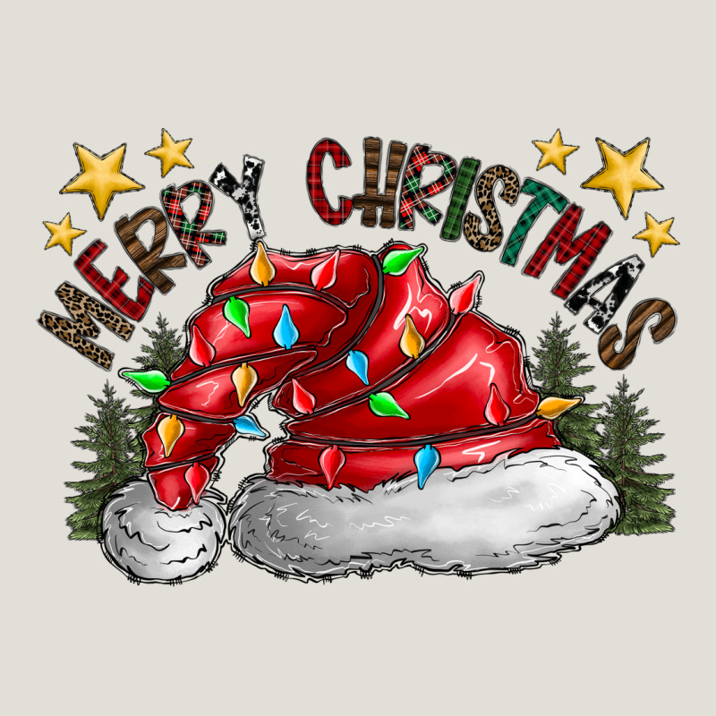 Merry Christmas Santa Heavy Core Tee by CowhideDigitalArt | Teevron