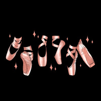 Ballerina Ballet Shoes Urban Heavy Tee | Teevron