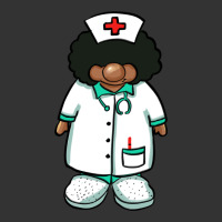 african nurse gnome afro hair | Teevron