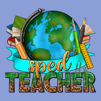 Sped Teacher With Earth Globe Long Sleeve Tee | Teevron