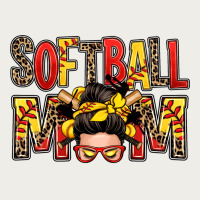 Softball Mom Messy Bun Zipper Hoodie | Teevron