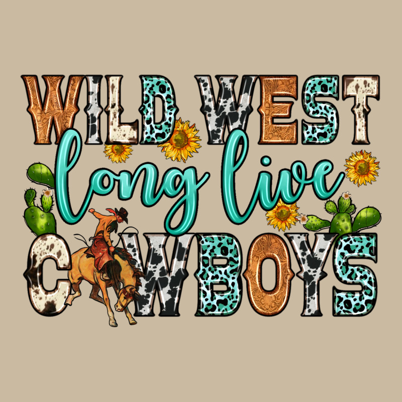 Wild West Long Live Cowboys Long Sleeve Tee by Zillion Design Studio | Teevron