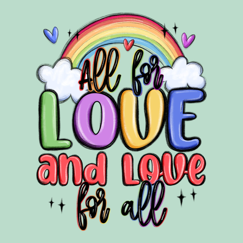 All For Love And Love For All Premium Hoodie by MaliasSmallBusiness | Teevron