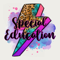 Special Eduation Teacher Lightning Bolt Zipper Hoodie | Teevron