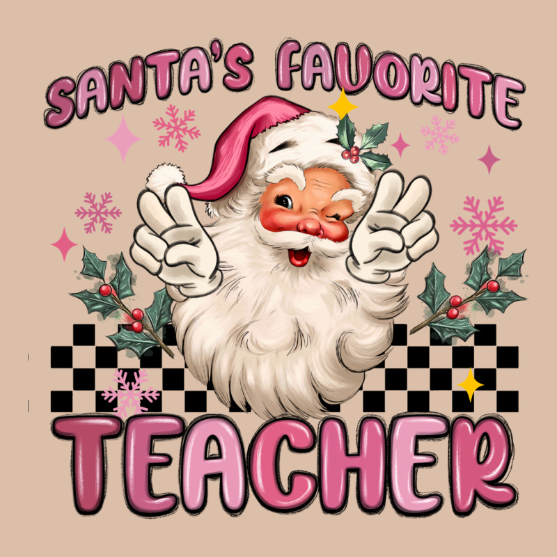 Santa's Favorite Teacher Urban Heavy Tee by MaliasSmallBusiness | Teevron