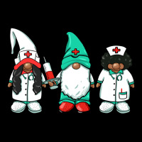 African American Nurse Gnomies Medical Gnomies Ladies Tee | Teevron