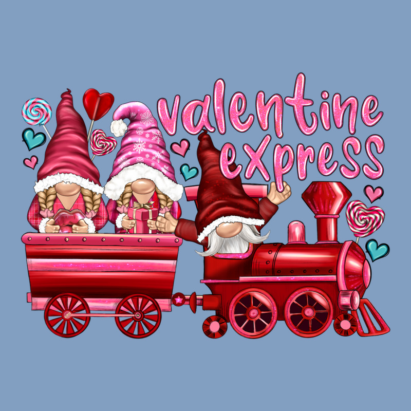 Valentines Express With Gnomies Urban Hoodie by NancyCooperArtShop | Teevron