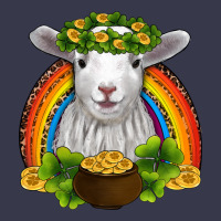 St Patricks Day Baby Sheep Shamrocks Gold Rainbow Long Sleeve Tee | Teevron