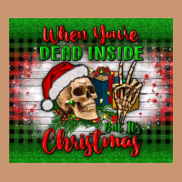 When You’re Dead Inside But It's Christmas Tumbler Heavyweight Hoodie | Teevron