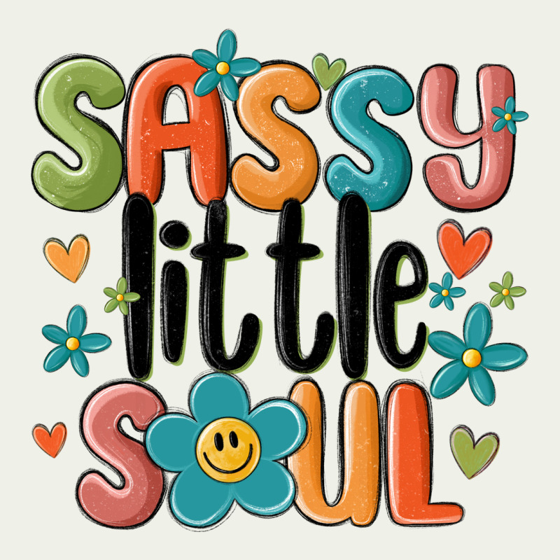 Sassy Little Soul Smiley Urban Heavy Tee by MaliasSmallBusiness | Teevron