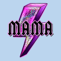 Mama Neon Leopard Lightning Bolt Classic Tee | Teevron