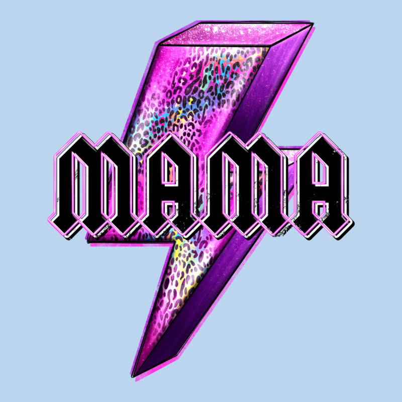 Mama Neon Leopard Lightning Bolt Classic Tee by texasbilliewilder | Teevron
