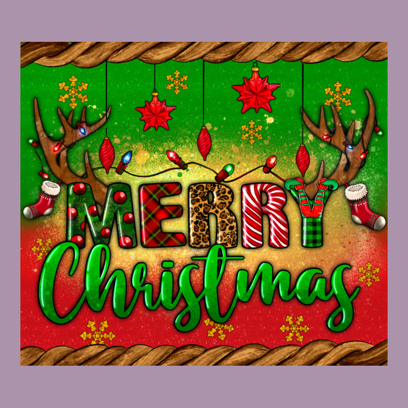 Merry Christmas Tumbler Heavyweight Hoodie by BundleAndBundleShop | Teevron