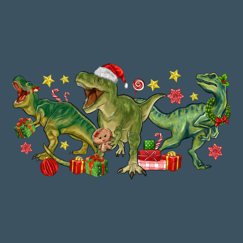 Christmas Dinosaurs Urban Hoodie by MaliasSmallBusiness | Teevron