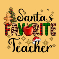 Santa's Favorite Teacher Vintage Hoodie | Teevron