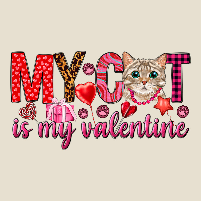 My Cat Is My Valentine Urban Hoodie by NancyCooperArtShop | Teevron