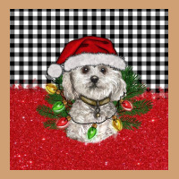 Christmas Bichon Frise Dog Vintage Tee | Teevron
