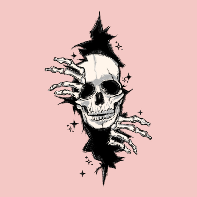 Skull In The Wall File Urban Heavy Tee by MaliasSmallBusiness | Teevron