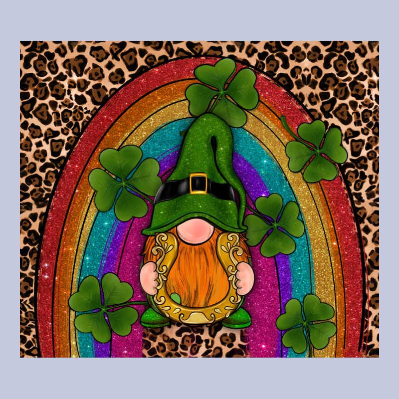 St Patricks Day Gnomes Shamrock Rainwow Long Sleeve Tee by RanaPortraitStore | Teevron