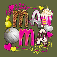 Mama Volleyball With Popcorn Classic Tee | Teevron