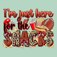 I'm Just Here For The Snacks American Football Classic Tee | Teevron