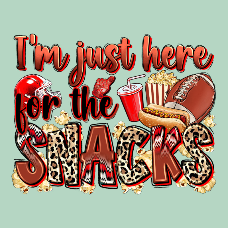I'm Just Here For The Snacks American Football Classic Tee by Zillion Design Studio | Teevron
