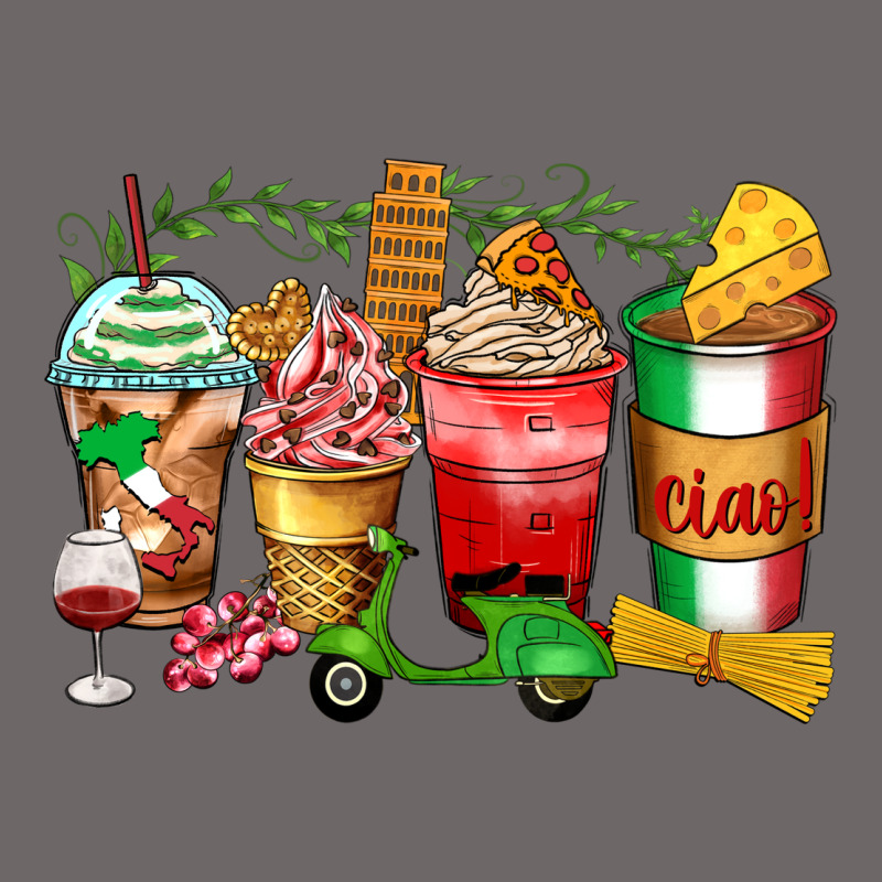 Italy Coffee Cups Classic Tee by Zillion Design Studio | Teevron