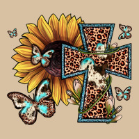 Leopard Cross Sunflower Butterfly Heavyweight Hoodie | Teevron