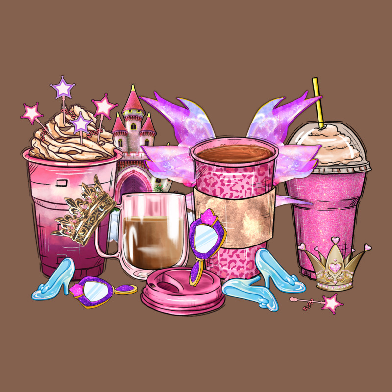 Princess Coffee Cups Zipper Hoodie by Zillion Design Studio | Teevron