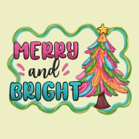 Merry And Bright Christmas Tree Urban Hoodie | Teevron