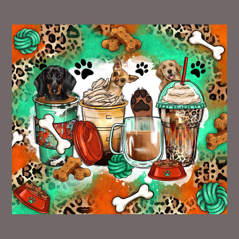 Dog Coffee Cups Classic Tee by Zillion Design Studio | Teevron