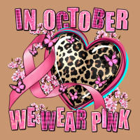 Western Leopard  In October We Wear Pink Heart Heavyweight Hoodie | Teevron
