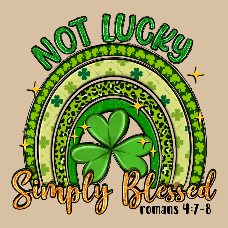 Not Lucky Simply Blessed Rainbow Heavyweight Hoodie by Artiststas | Teevron