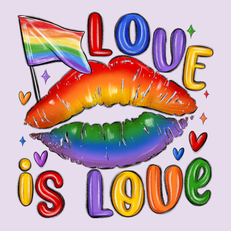Love Is Love Lips Premium Hoodie by MaliasSmallBusiness | Teevron