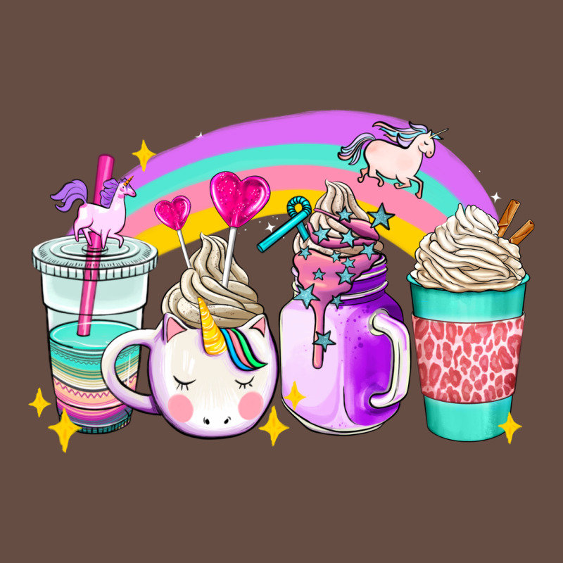 Unicorn Coffee Cups Long Sleeve Tee by AdoDesignShop | Teevron