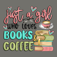 Just A Girl Who Loves Books And Coffee Premium Hoodie | Teevron
