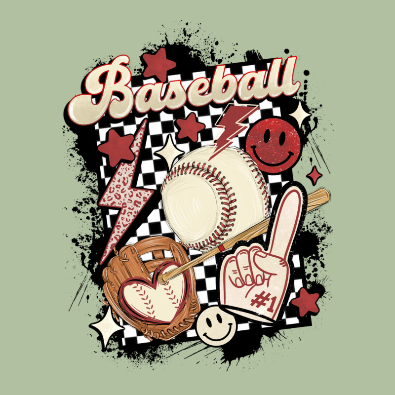 Checkered Retro Baseball Urban Hoodie by MaliasSmallBusiness | Teevron