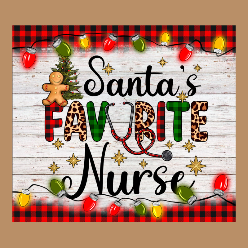 Santa's Favorite Nurse Vintage Hoodie by AdoDesignShop | Teevron