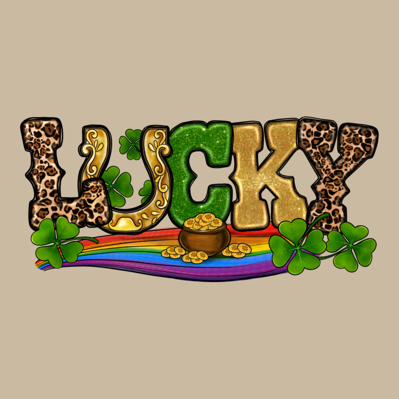 St Patricks Shamrock Gold With Rainbow Long Sleeve Tee by RanaPortraitStore | Teevron