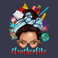 Teacher Life Messy Bun Long Sleeve Tee | Teevron