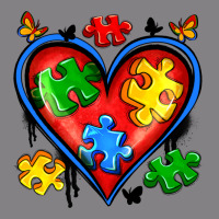 Autism Heart Heavyweight Hoodie | Teevron