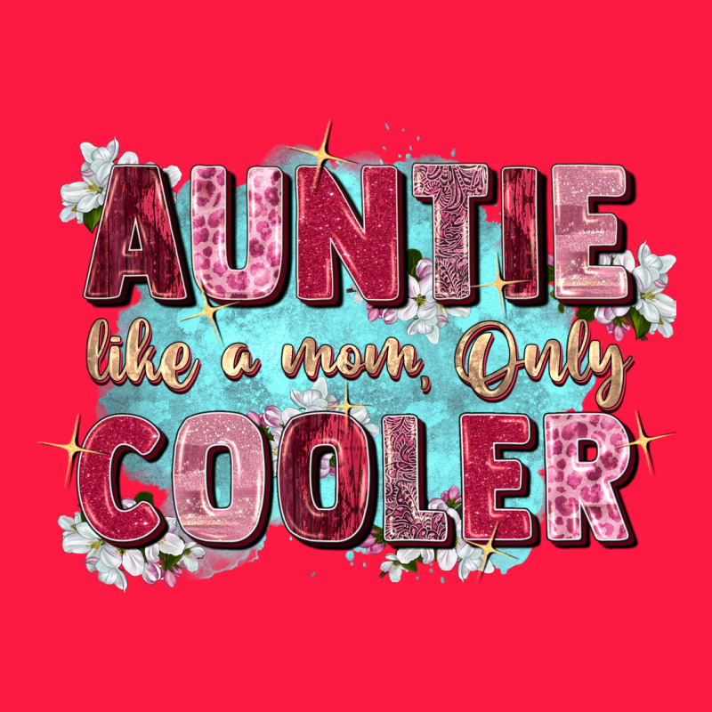 Auntie Like Mom Only Cooler Zipper Hoodie by Zillion Design Studio | Teevron
