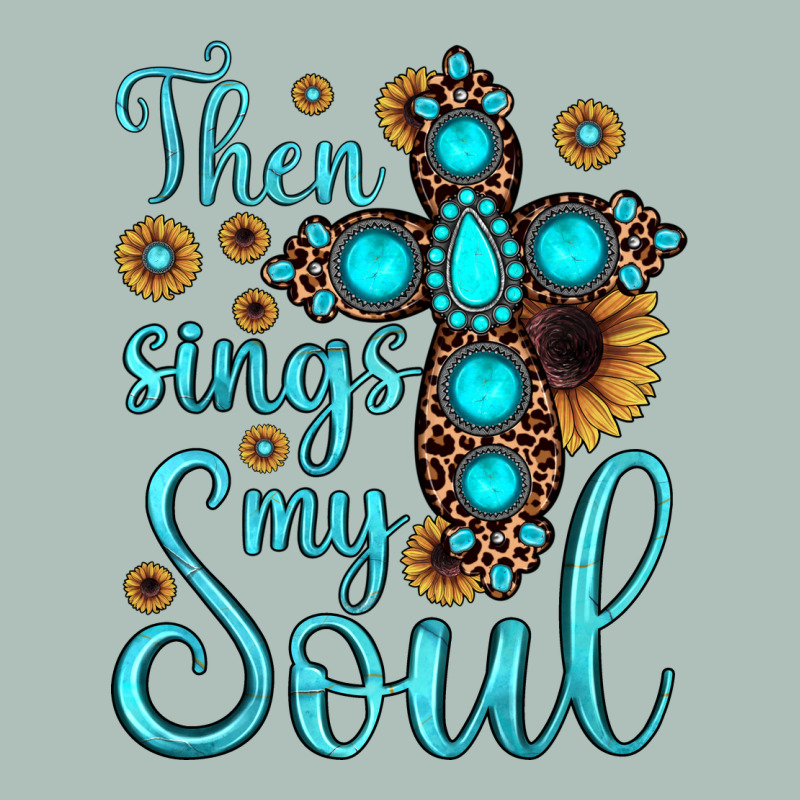 Then Sings My Soul Cross Heavyweight Hoodie by JahusDesignShop | Teevron