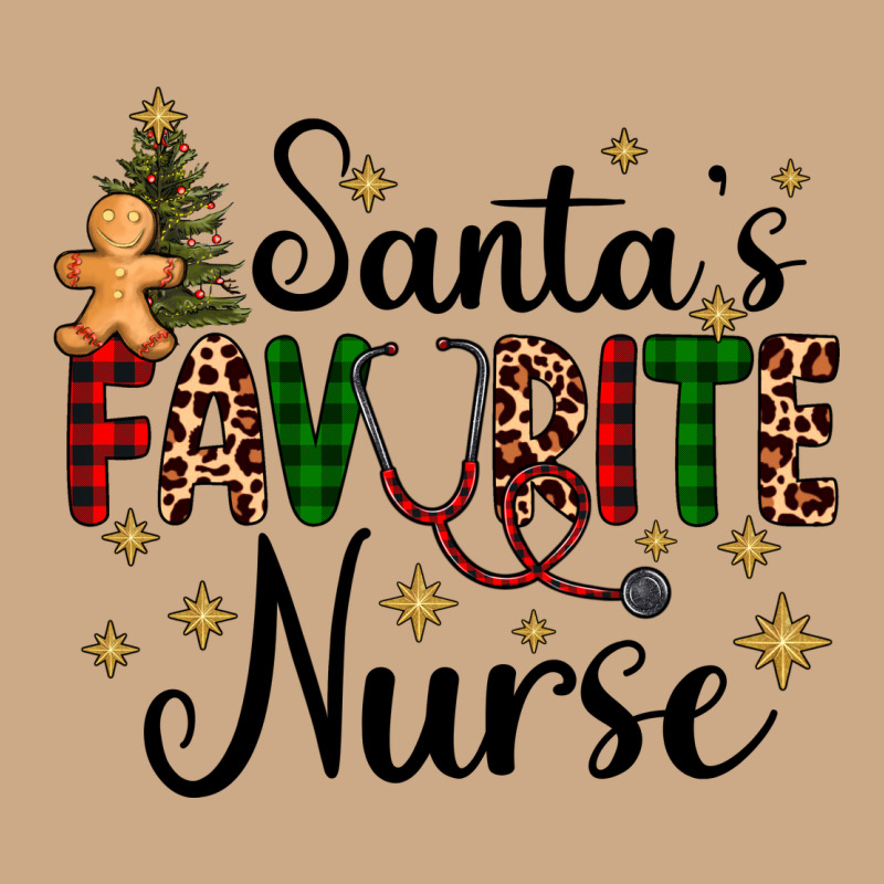 Santa's Favorite Nurse Vintage Hoodie by AdoDesignShop | Teevron
