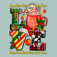 Love With Coffee Cup And Christmas Lights Premium Sweatshirt | Teevron