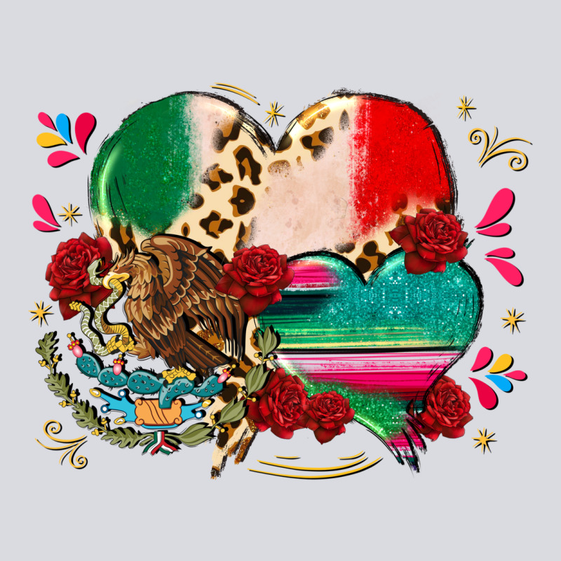 Mexican Hearts Zipper Hoodie by CTS Tumbler Store | Teevron