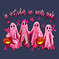 In October We Wear Pink Ghosts Heavyweight Hoodie | Teevron