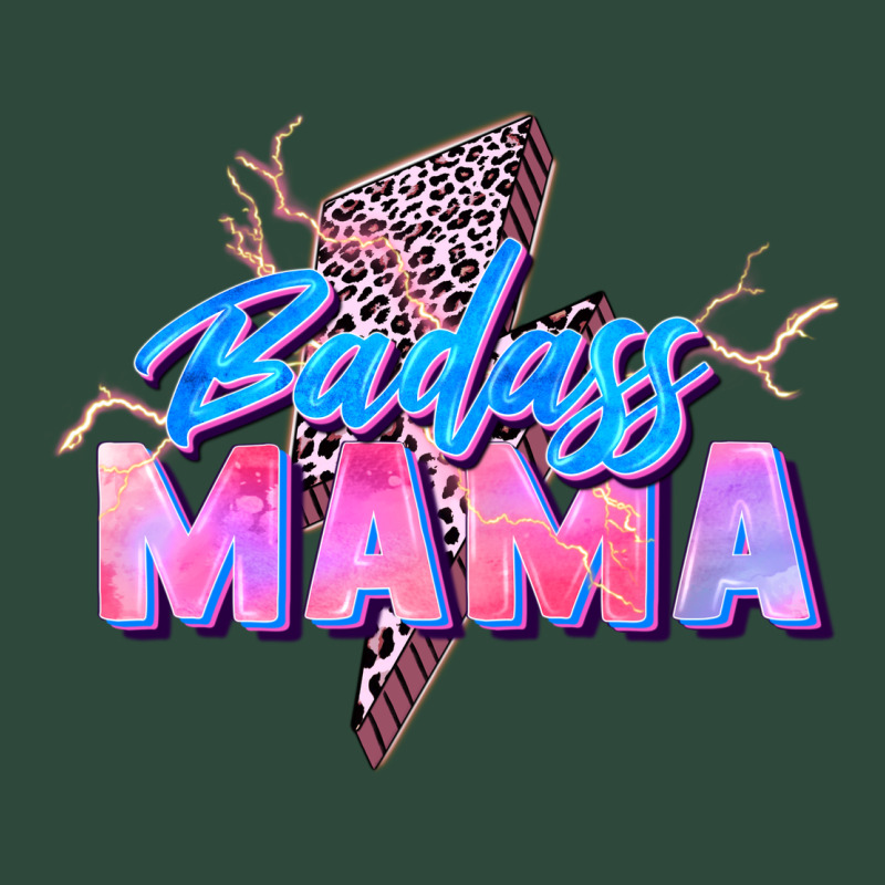 Badass Mama Zipper Hoodie by Zillion Design Studio | Teevron